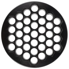 37 Holes Dumpling Maker Zinc Alloy Dumpling Press for Home Use Black Time-Sav...