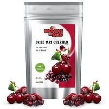 Dried Tart Cherries by Snacks by Dad  1lb Natural Fruit Snack  Non-GMO, No