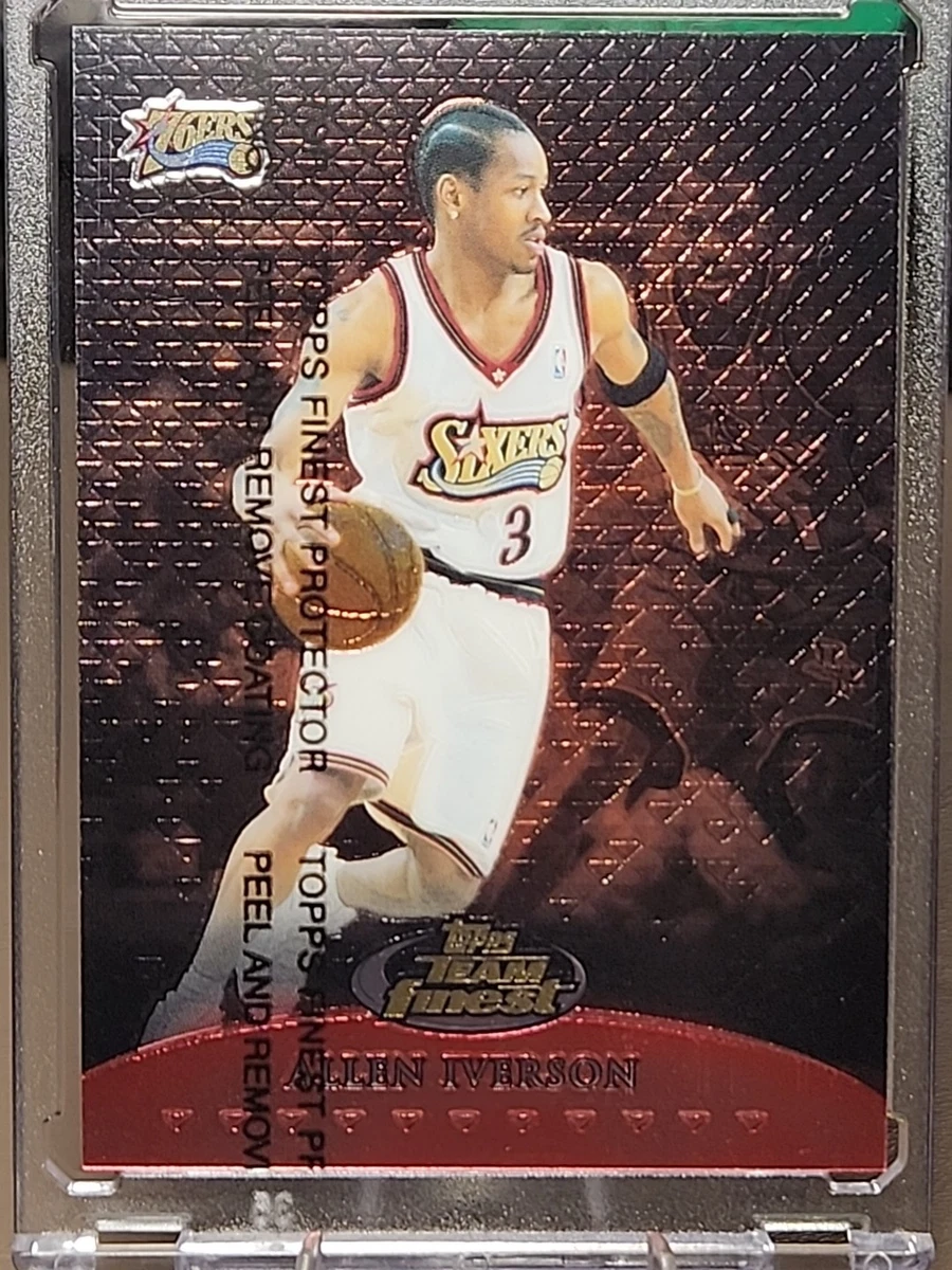Topps Allen Iverson Basketball Serial Numbered Sports Trading