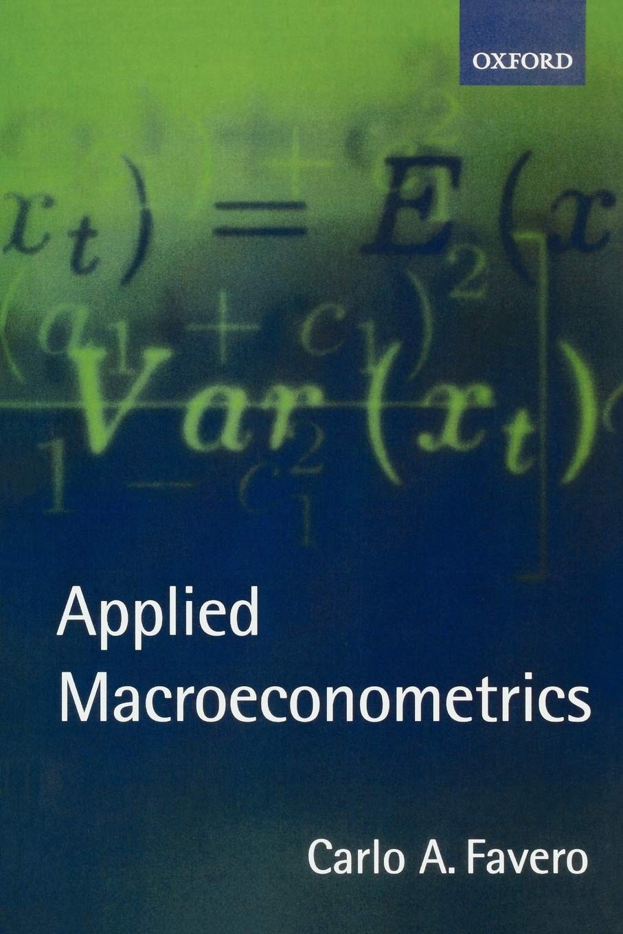 Applied Macroeconometrics by Favero