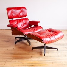 1960s Herman Miller Eames Lounge Chair and Ottoman