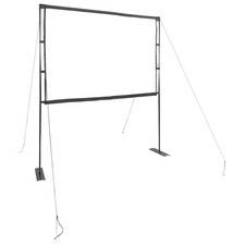 Projection Screen with Stands 84 Inch 4:3 vidaXL