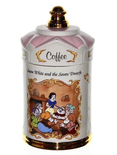 Lenox Disney Coffee Canister Cannister Snow White and the Seven Dwarfs New n Box