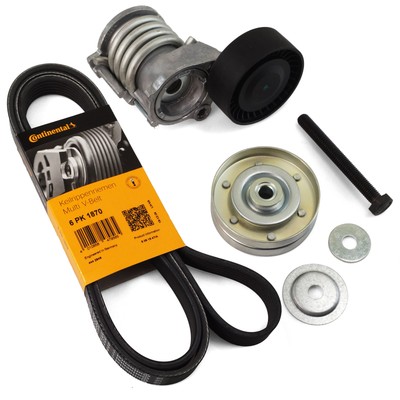CONTITECH Keilrippenriemen + Spannrolle für SEAT Ibiza 3 4 SKODA VW Polo 9A 1.2