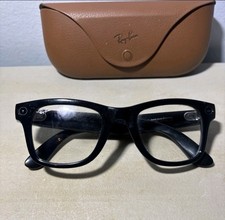 Ray-Ban Meta Wayfarer Smart Glasses RW4006 Black W/Case