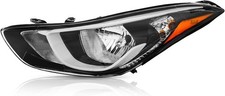 Headlight Assembly Compatible with Hyundai Elantra 2014-2016 Driver Left Side 92