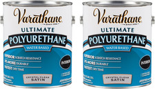 Water-Based Crystal-Clear Ultimate Polyurethane  Interior Wood Protection  Fas