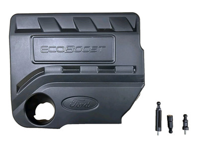 FORD FOCUS MK4 2018-2025 1.0 ECOBOOST ORIGINAL MOTORABDECKUNG + BEFESTIGUNGSBOLZEN SET
