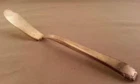 RHYTHM 6 3/4" Flat Handle Master Butter Knife Wallace Sterling - estate