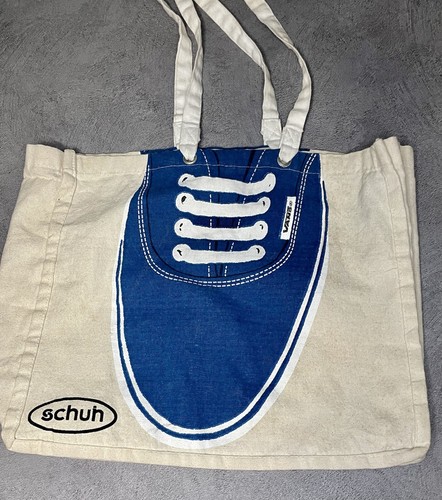 Schuh VANS Cotton Canvas Tote Bag, Schule, College, Shopping Heavy Duty Bag A3 - Bild 6 von 10