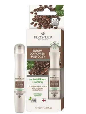 Floslek Pharma Serum für Augenlider und unter den Augen mit Oberlicht/Koffein 15ml