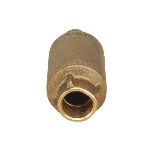 Inline Spring Loaded Check Valve Sweat Connections Cast Brass 1/2"in- 2"in USA