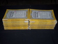 1940S NATIONAL GEOGRAPHIC MAGAZINE LOT OF 29 - VINTAGE COCA-COLA ADS- PB 919A