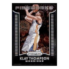 2015 Panini Prizm Fireworks #16 Klay Thompson Golden State Warriors Basketball