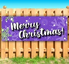 MERRY CHRISTMAS Advertising Vinyl Banner Flag Sign Many Sizes HOLIDAY