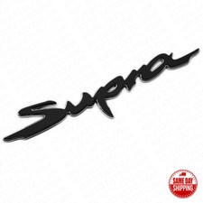 Toyota Gr Supra Letter Trunk Bumper Liftgate Emblem Badge Logo Trd Sport Black Toyota Gr Supra Letter Trunk Bumper Liftgate Emblem Badge Logo Trd Sport Black