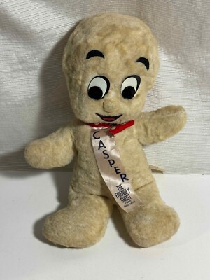 VINTAGE CASPER THE FRIENDLY GHOST Talking PLUSH BY THE