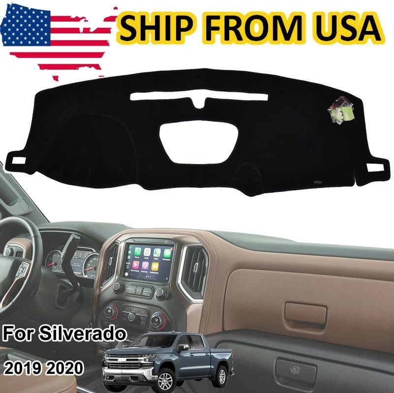 Dash Cover Mat For Chevy Silverado 1500 2010 2021 Dashmat