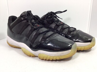 Jordan 11 Retro Low 72-10 AV2187-001 Size 12