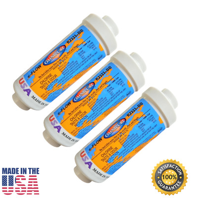 Omnipure K2333-BB Carbon filter for Chlorine and Taste 6''x 2'' for 1/4'' FPT