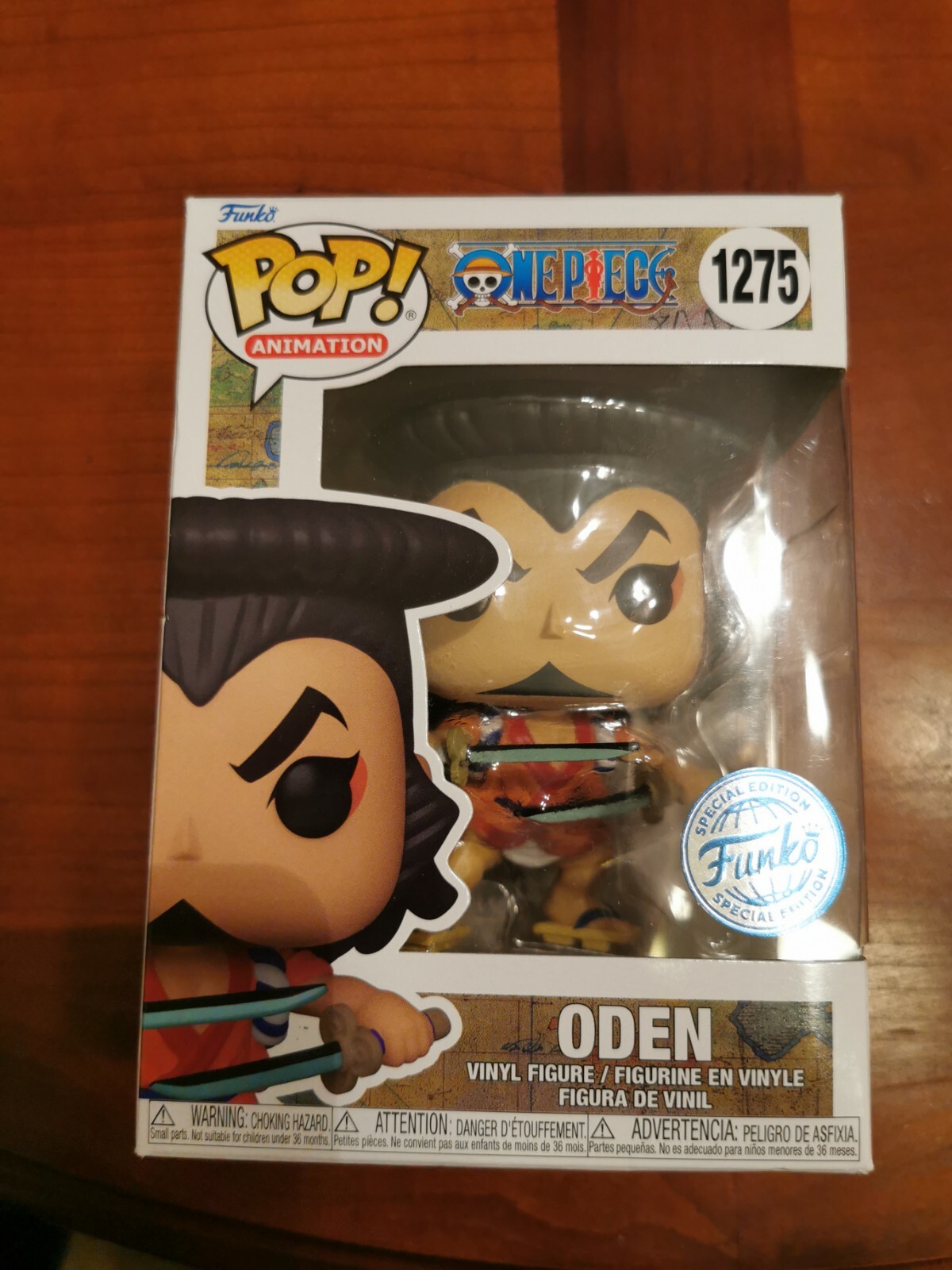 Pop Oden One Piece édition spéciale en vinyle premium pour collectionneur
