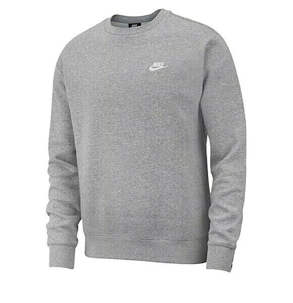 New Mens Nike Sportswear Club Sweatshirt Fleece Jumper New Mens Nike Sportswear Club Sweatshirt Fleece Jumper