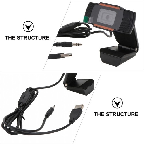 Pc Camera Computer Webcam Video Calling Camera Usb Web Camera - Afbeelding 3 van 12