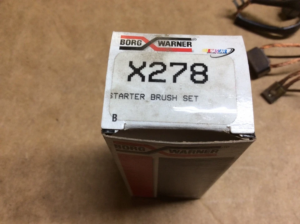 Nuevo juego de cepillos de arranque Borg Warner X343  Foto 2 de 4