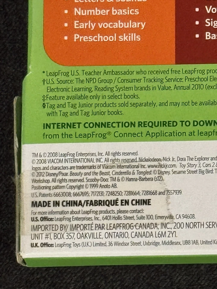 NEW Leap Frog Tag Hardcover Book - Dora Goes To School NEW - Image 3 of 3