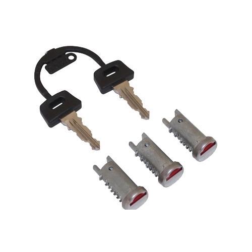 Serrure Neiman premium pour Piaggio PX 125cc avec mécanisme à 3 barillets haute sécurité