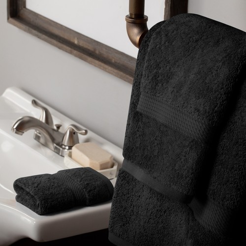 2 - 10 Piece Egyptian Cotton Luxury High Quality Soft Solid Towel Set Collection - Picture 174 of 603