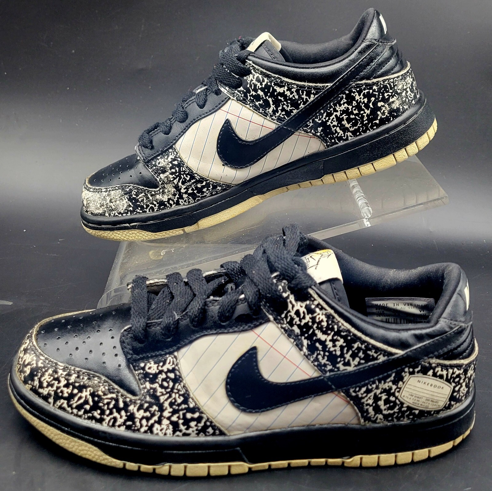 nike notebook dunks