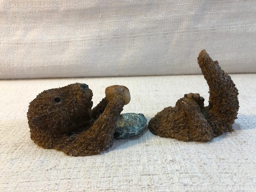 Boyds Bear Collection Desk Animals Mel Otterrificus Otter Figurine 380003 - 第 1/5 張圖片