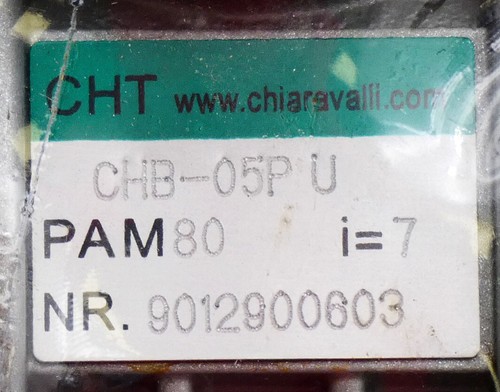Chiaravalli CHB-05P U 9012900603 i= 7 Schneckengetriebe -unused/OVP- - Bild 2 von 5