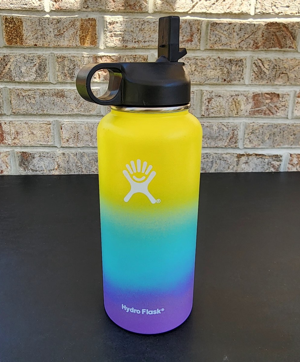Water Bottle Hydro Flask Hawaiian Rainbow 24 Oz 32 Oz Hydro Flask