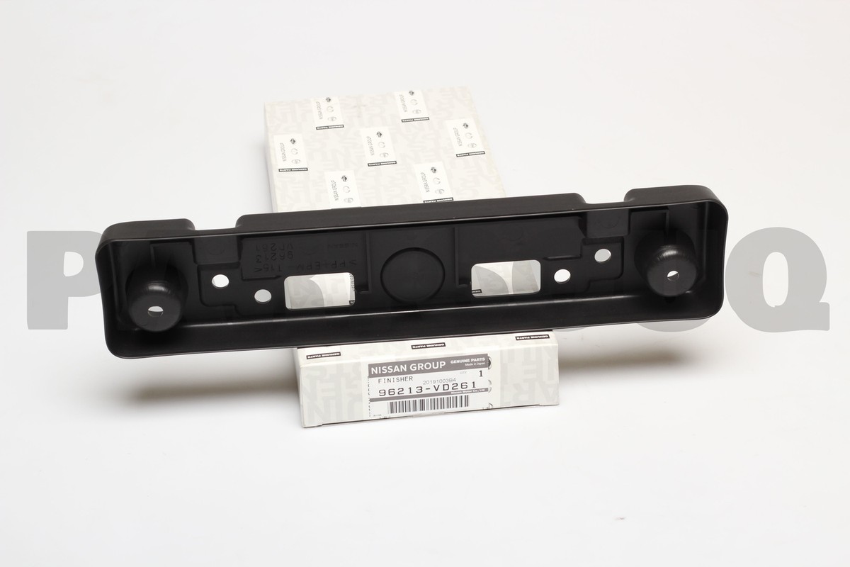 96213VD261 Genuine Nissan FINISHER-LICENCE PLATE 96213-VD261 | eBay