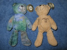 Lot of 2 Collectible Mint Quarter Bears New Hampshire  Kentucky Timeless Toys