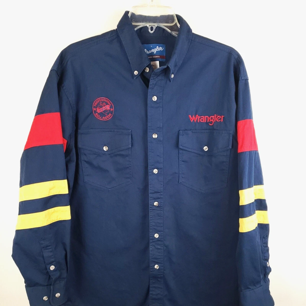 Wrangler pbr rodeo clearance shirts