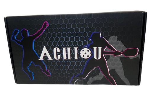 Achiou Pickleball Paddles Set of 2,Fiberglass Pickle Ball Rackets,Carry Bag NEW - Picture 8 of 10