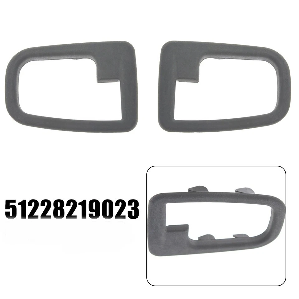 1x par de molduras de manija de puerta interior derecha + izquierda para BMW E36 92-99 Z3 96-02 Foto 2 de 4
