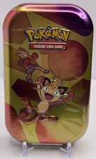 Pokemon TCG: Scarlet Violet 151 Mini Tin Meowth Hitmonchan New Sealed