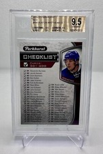 2016-17 Upper Deck Parkhurst - Checklist Red #400 Auston Matthews (RC) BGS 9.5