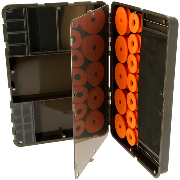 Carp Fishing Tackle Box Chod Zig Hair Rig Storage System with Pins NGT Dynamic