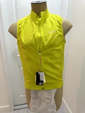 RAPHA Core Gilet Size Large Cycling Vest Yellow NWT