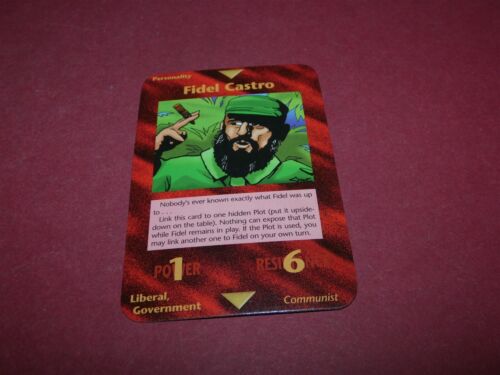 INWO: Illuminati: New World Order: Limited: Fidel Castro - Picture 1 of 2