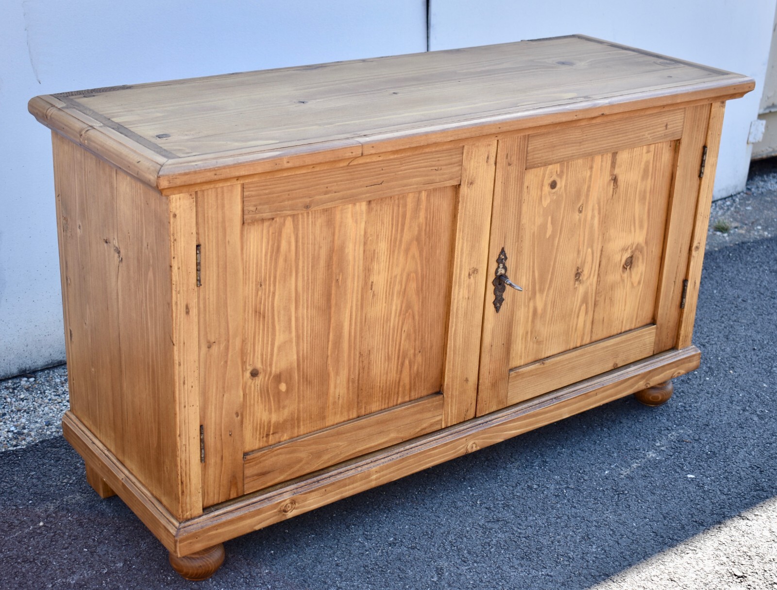 Antique Pine Two Door Dresser Base eBay