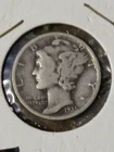 1935-D Silver Mercury Dime - Very Good