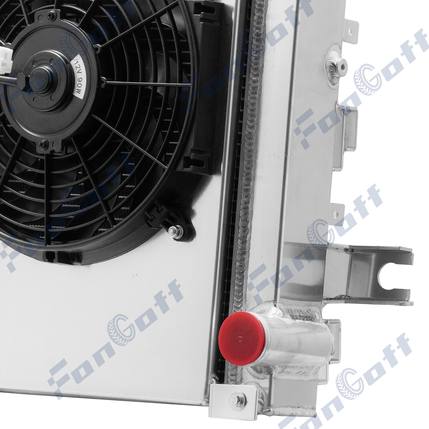 4 Row Radiator Shroud Fan For 2013-2018 Ram 2500/3500 4500 Pickup 6.7L L6 Diesel thumbnail 6
