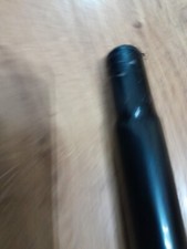 BMX seat post black 25.4mm 255mm end to end. Excellent condition MTB Road Hybrid