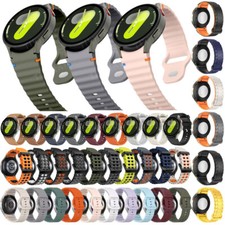 Watch Band For Samsung Galaxy Watch FE 7 6 5 4 40/44/47mm Silicone Wrist Strap